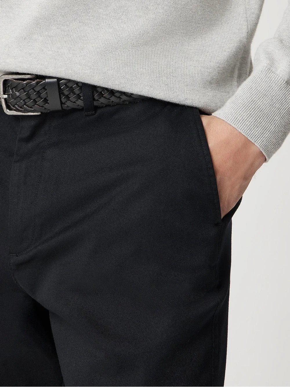 NWT J. Crew Black Athletic Slim-fit Original Chino Pant Size 31x32